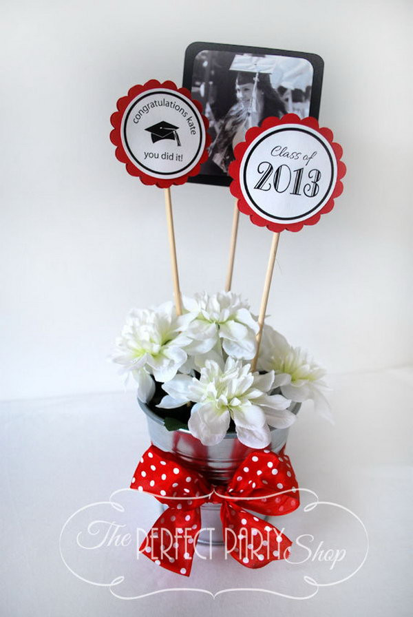 Best ideas about DIY Graduation Centerpieces
. Save or Pin 25 DIY Graduation Party Decoration Ideas Hative Now.