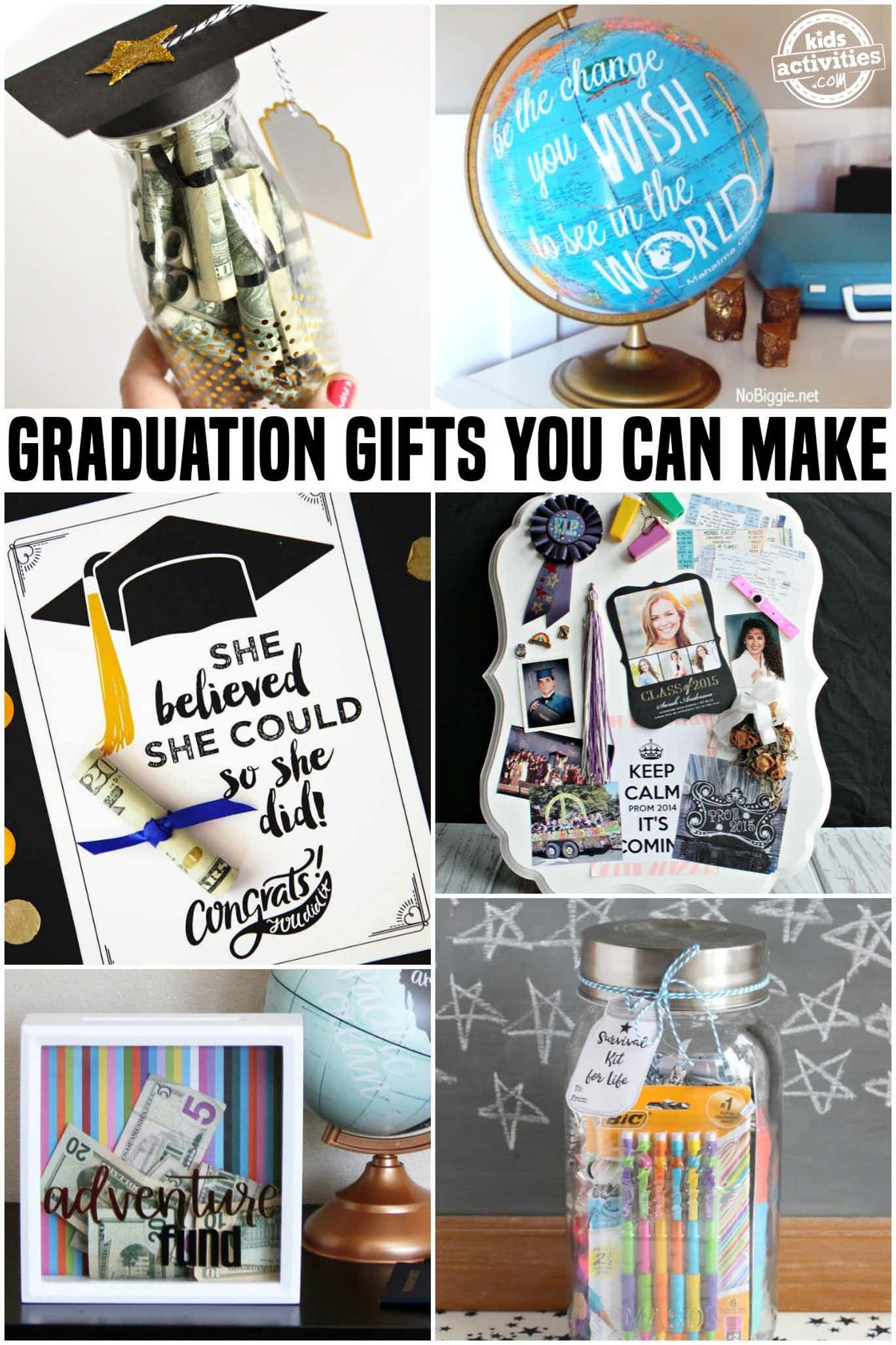 Best ideas about DIY Graduation Gifts
. Save or Pin Awesome Graduation Gifts You Can Make At Home Now.