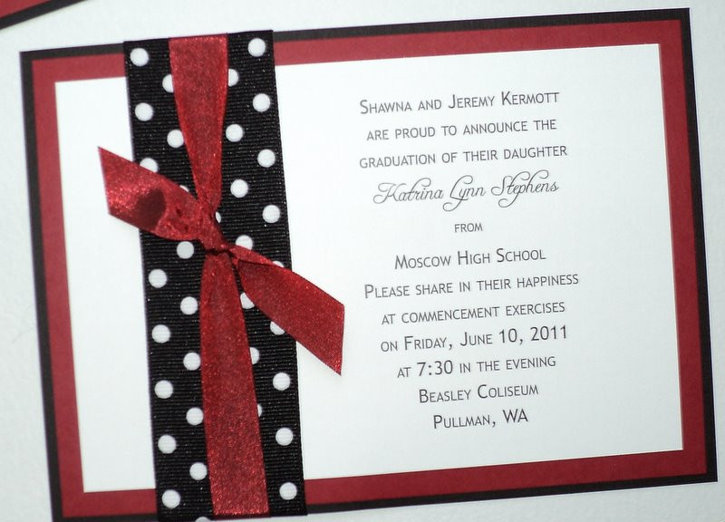 Best ideas about DIY Graduation Invitations
. Save or Pin DIY High School Graduation Announcements Now.