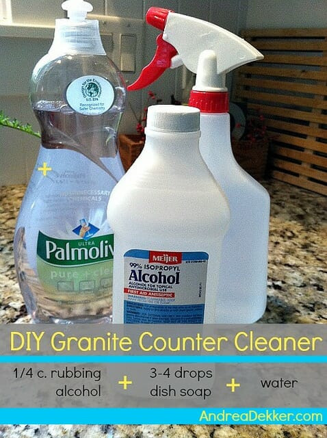 Best ideas about DIY Granite Cleaner
. Save or Pin DIY Granite Countertop Cleaner Andrea Dekker Now.