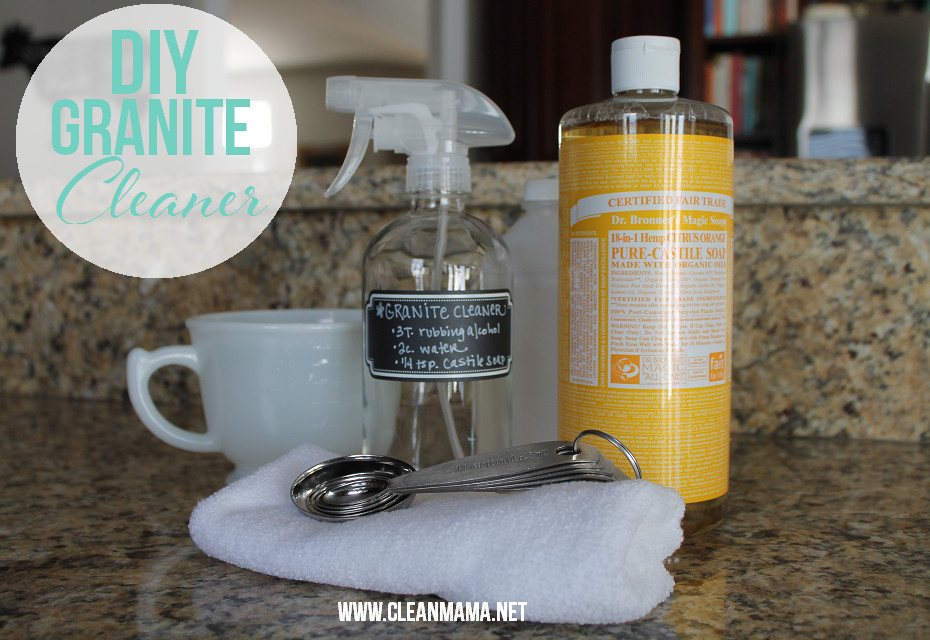 Best ideas about DIY Granite Cleaner
. Save or Pin DIY Granite Cleaner Clean Mama Now.