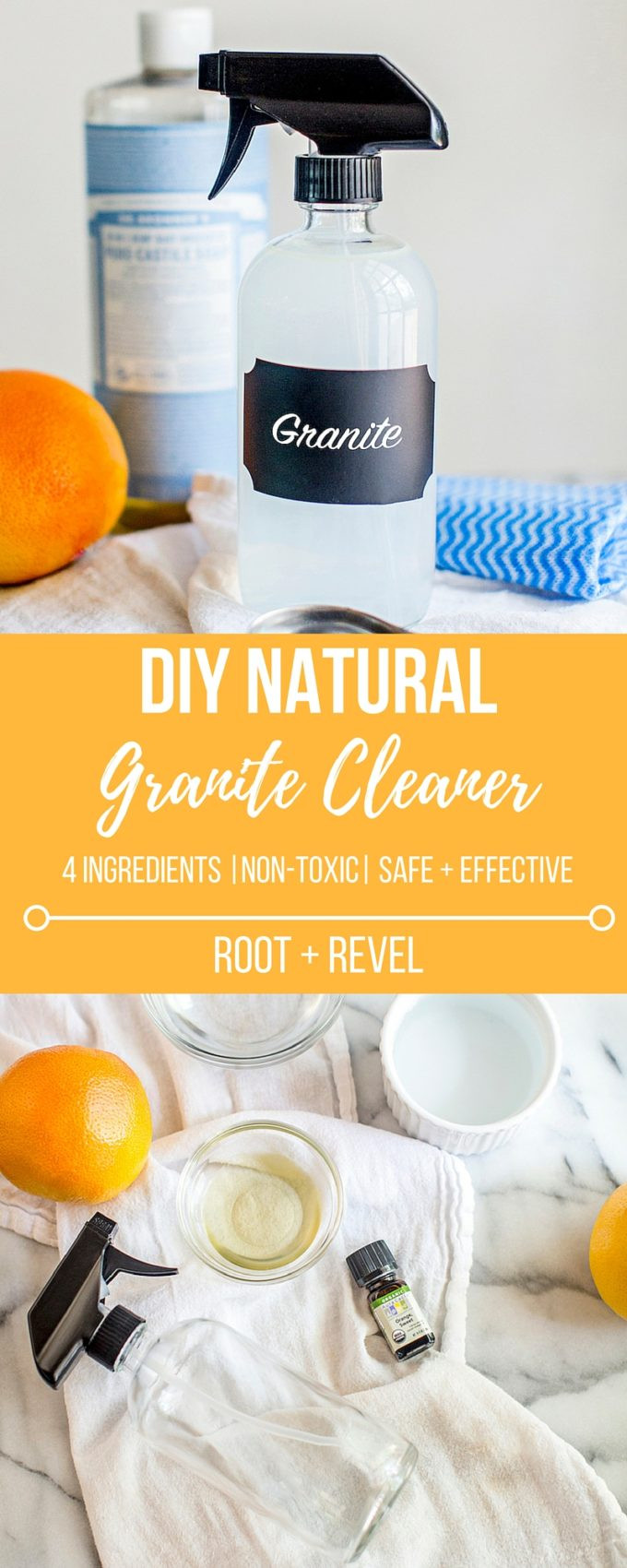 Best ideas about DIY Granite Cleaner
. Save or Pin DIY Natural Granite Cleaner with Essential Oils Now.