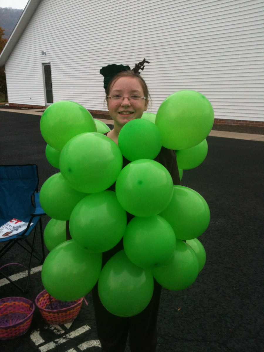 Best ideas about DIY Grape Costume
. Save or Pin 30 Days of Fall Homemade Grape Halloween Costume Day 20 Now.