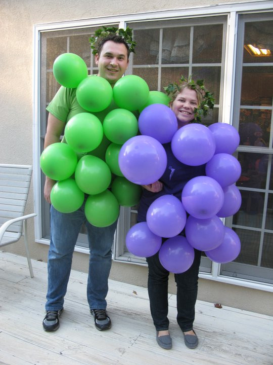 Best ideas about DIY Grape Costume
. Save or Pin 25 Super Last Minute Halloween Costumes That Will Blow Now.