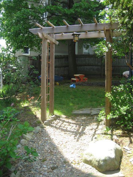 Best ideas about DIY Grape Trellis
. Save or Pin Build a Wooden Garden Arbor Now.