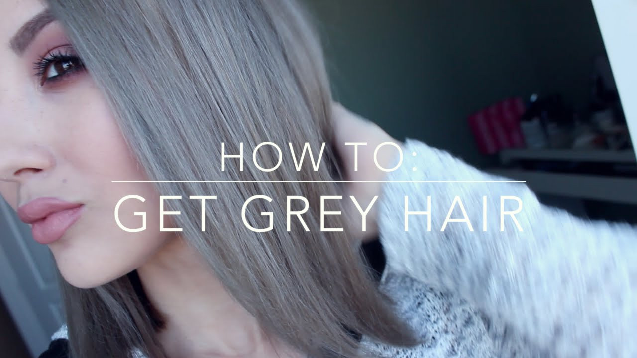 Best ideas about DIY Gray Hair
. Save or Pin HOW TO GET GREY HAIR Inexpensive DIY Now.