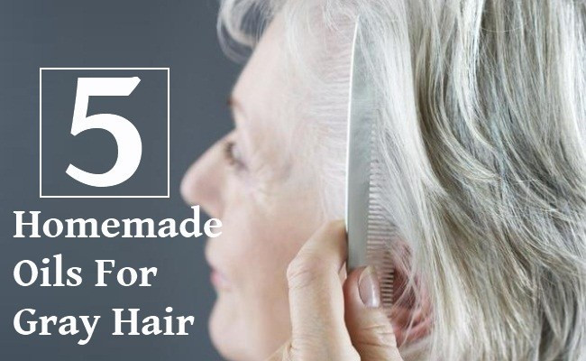 Best ideas about DIY Gray Hair
. Save or Pin DIY 5 Amazing Homemade Oils For Gray Hair Now.