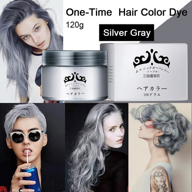 Best ideas about DIY Gray Hair
. Save or Pin Gray Hair Color Dye Cream e Time Temporary Hair Now.