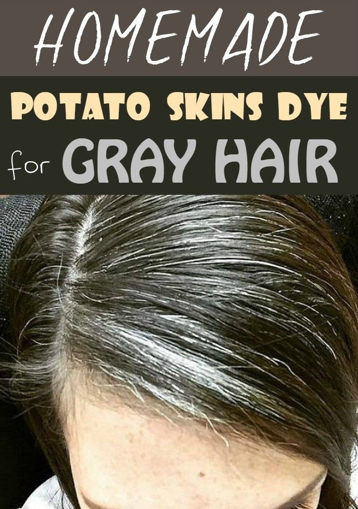 Best ideas about DIY Gray Hair
. Save or Pin Homemade potato skins dye for gray hair BestWomenTips Now.