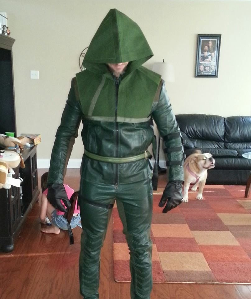 Best ideas about DIY Green Arrow Costume
. Save or Pin Green Arrow Oliver Queen Cosplay Costume Hood Costume Now.