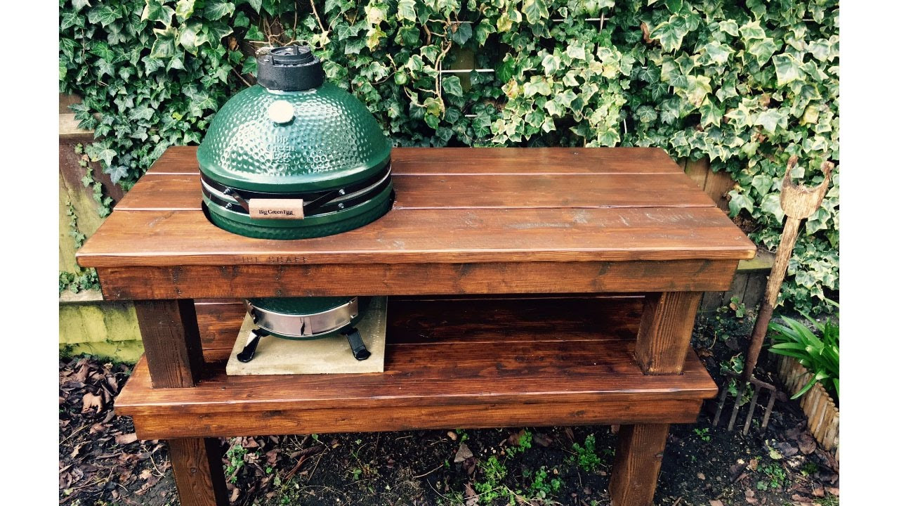 Best ideas about DIY Green Egg Table
. Save or Pin Big Green Egg DIY Table Project Timelapse Now.