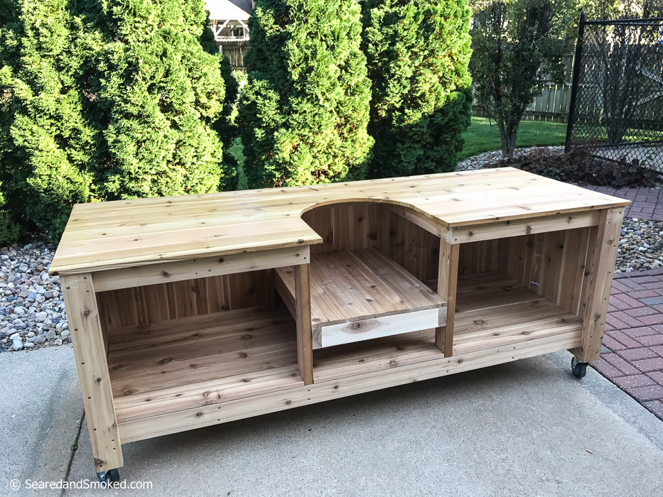 Best ideas about DIY Green Egg Table
. Save or Pin Build your own Big Green Egg Table Now.