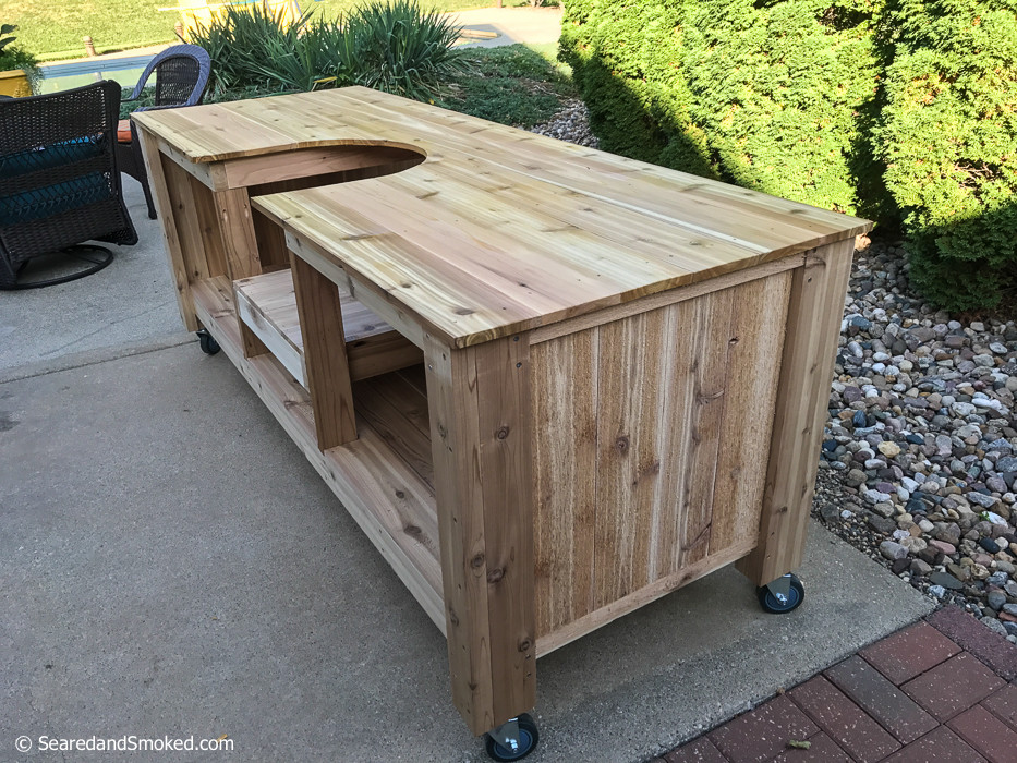 Best ideas about DIY Green Egg Table
. Save or Pin Build your own Big Green Egg Table Now.