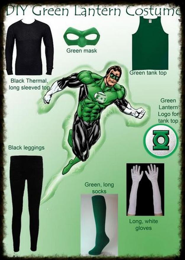 Best ideas about DIY Green Lantern Costume
. Save or Pin Superhero Costume Ideas DIY Projects Craft Ideas & How To Now.