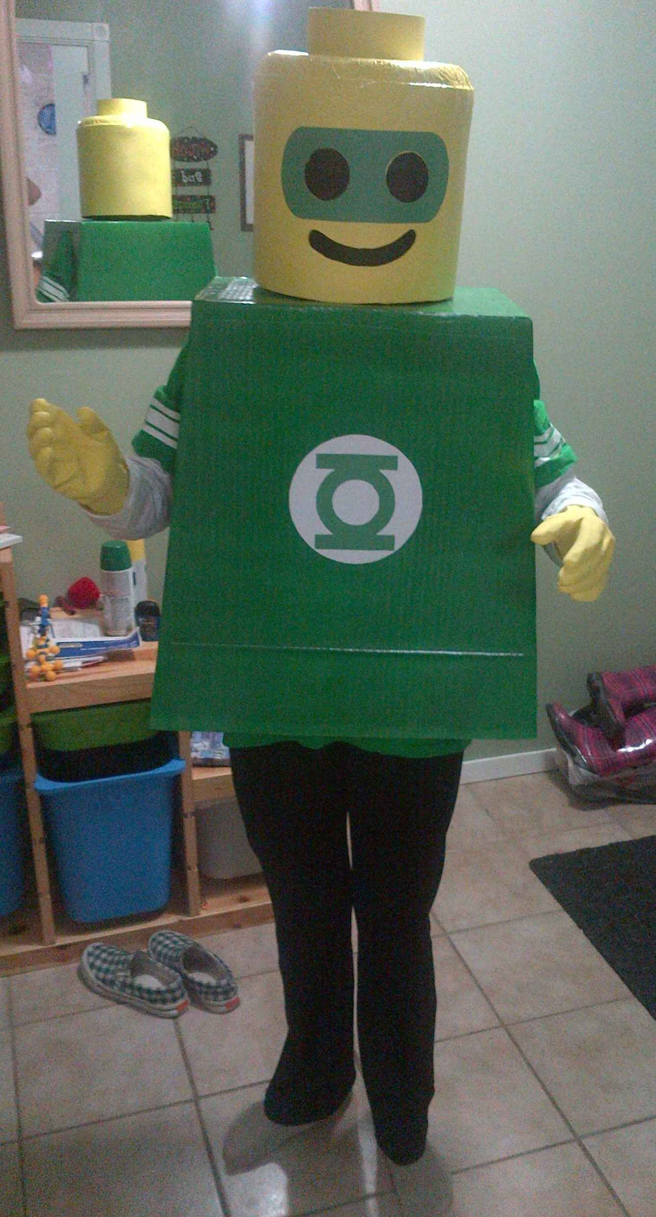 Best ideas about DIY Green Lantern Costume
. Save or Pin Lego Green Lantern mini figure ThinkGeekoween Now.