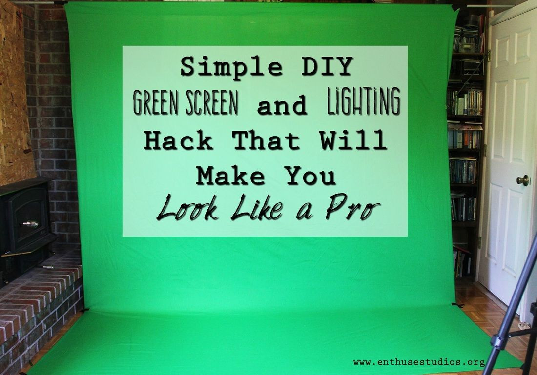 Best ideas about DIY Green Screen
. Save or Pin DIY Green Screen and Lighting Hack ideas Now.
