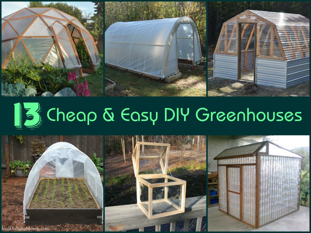 Best ideas about DIY Greenhouse Cheap
. Save or Pin 13 Cheap & Easy DIY Greenhouses Now.