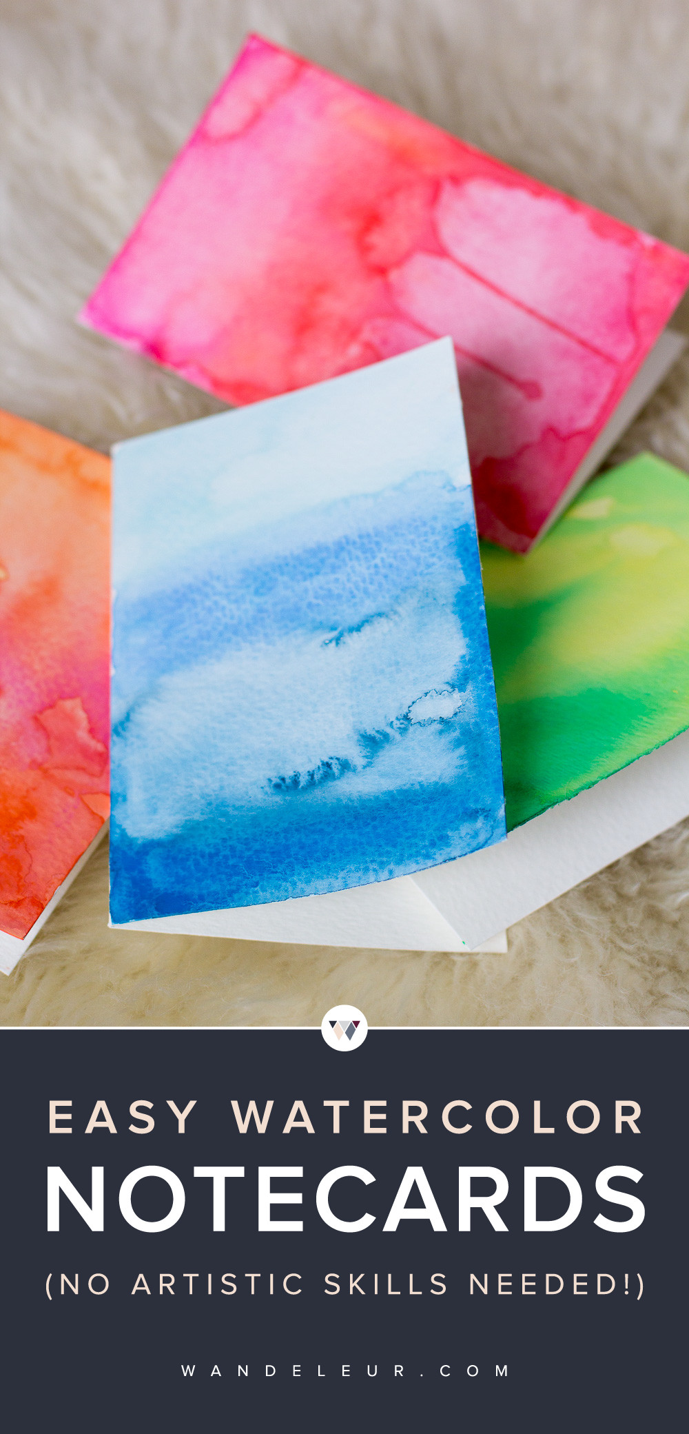 Best ideas about DIY Greeting Cards
. Save or Pin DIY Watercolor Greeting Cards — Wandeleur Now.