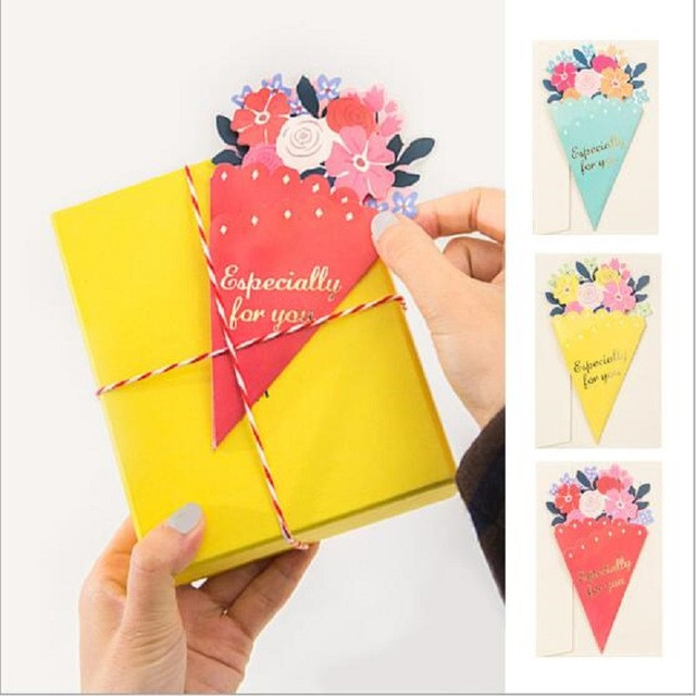 Best ideas about DIY Greeting Cards
. Save or Pin GC927 10pcs lot 16x10 5cm Flower DIY greeting Card Word Now.