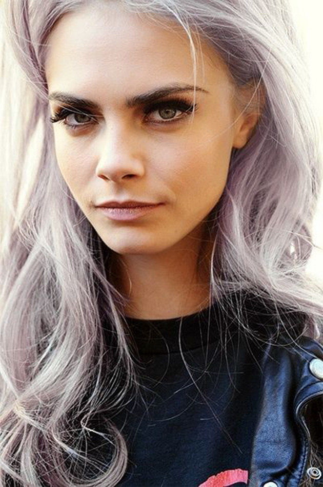 Best ideas about DIY Grey Hair
. Save or Pin Quel maquillage quand on a les cheveux colorés en gris Now.