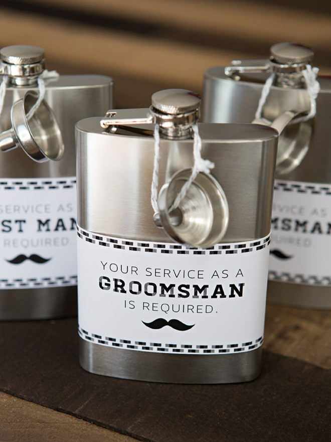 Best ideas about DIY Groomsmen Gifts
. Save or Pin These DIY Groomsman Flask Gifts Are The BEST free labels Now.