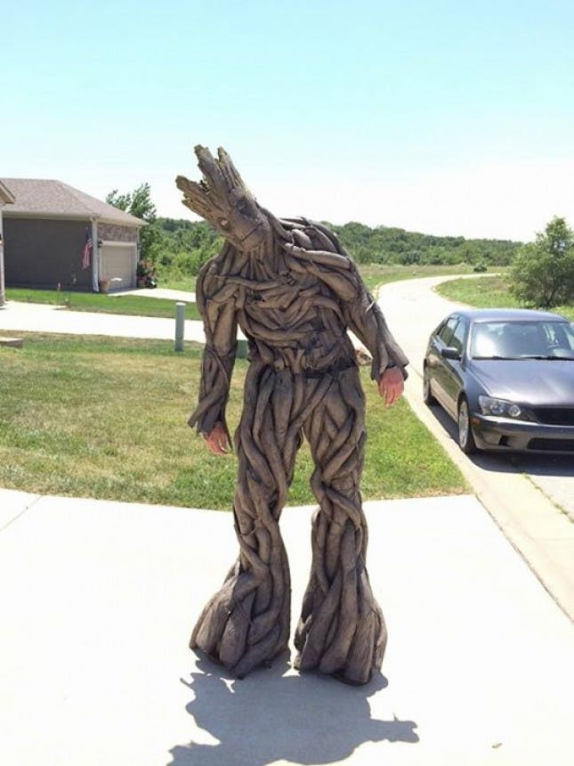 Best ideas about DIY Groot Costume
. Save or Pin You Can DIY This Crazy Costume for Under $100 Now.