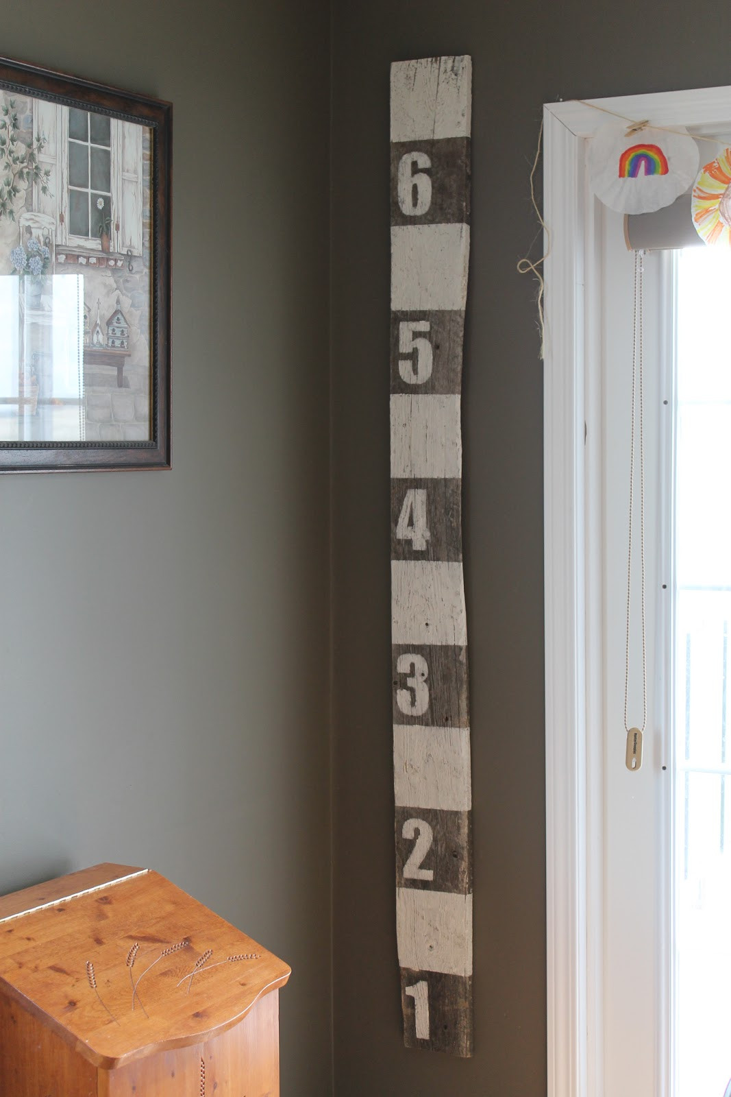 Best ideas about DIY Growth Chart
. Save or Pin Three Chicks & e Egg DIY Growth Chart Now.