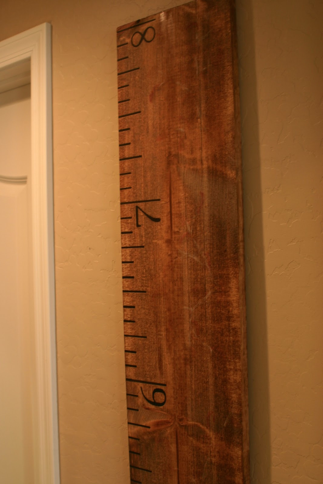 Best ideas about DIY Growth Chart
. Save or Pin DIY oversized growth chart ruler Now.