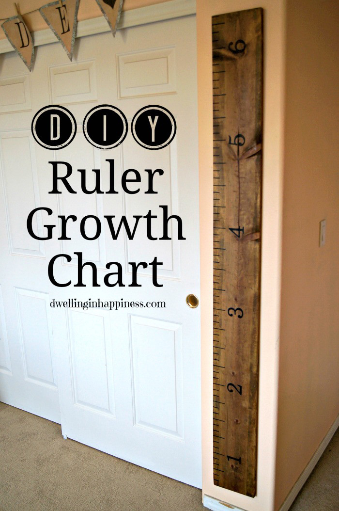 Best ideas about DIY Growth Chart
. Save or Pin DIY Ruler Growth Chart Made To Be A Momma Now.