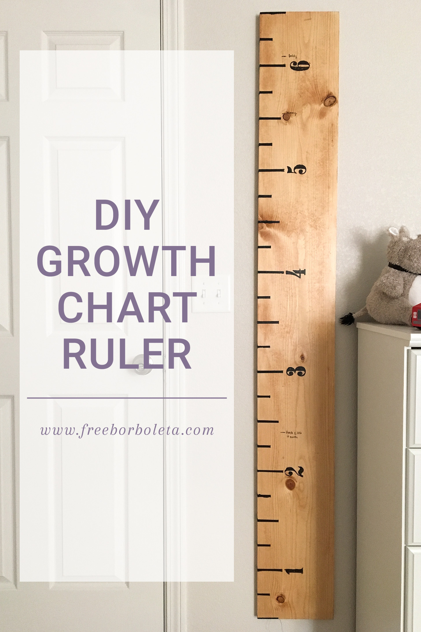 Best ideas about DIY Growth Chart
. Save or Pin Growth Chart Ruler DIY • 259 West Now.