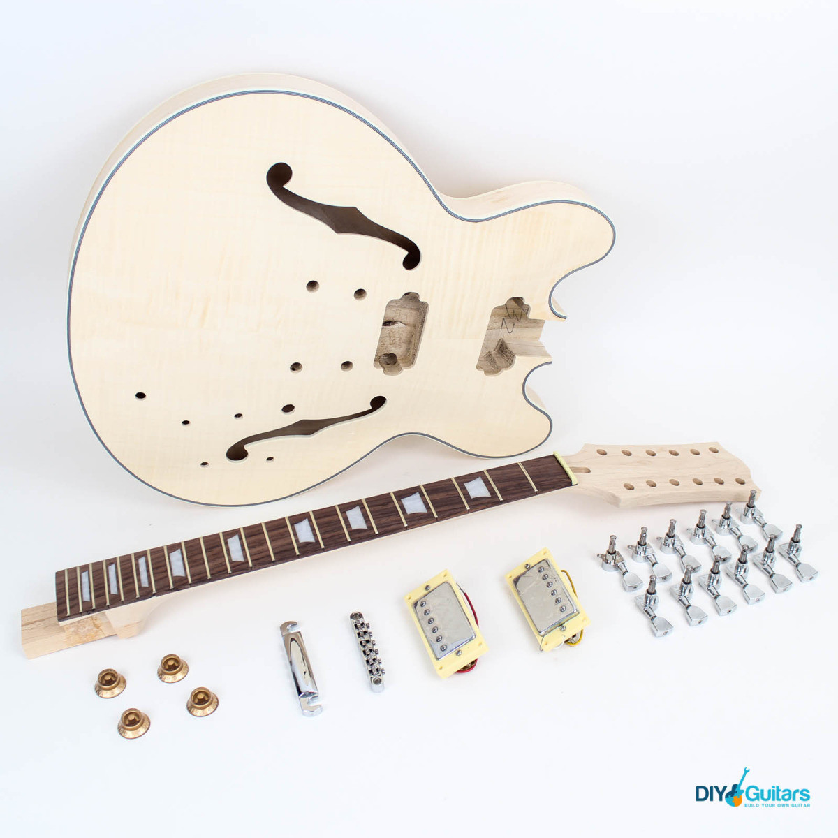 Best ideas about DIY Guitar Kit Review
. Save or Pin 12 String Semi Hollow Gibson 335 DIY Guitars Now.