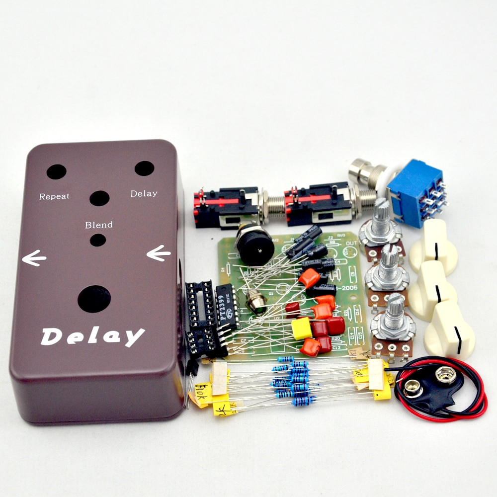 Best ideas about DIY Guitar Pedal Kits
. Save or Pin DIY Delay Guitar Effects Pedal Kits With 1590B And Now.