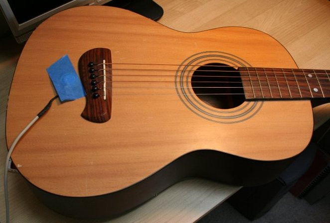 Best ideas about DIY Guitar Pickup
. Save or Pin Installing DIY Piezo Pickup Now.