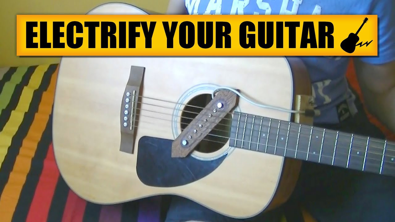 Best ideas about DIY Guitar Pickup
. Save or Pin Acoustic to electric guitar DIY Experiments 4 Now.