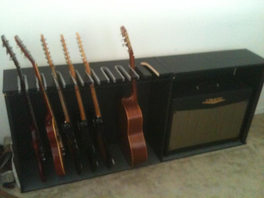 Best ideas about DIY Guitar Rack
. Save or Pin Cheap DIY Guitar Rack Amp case Now.
