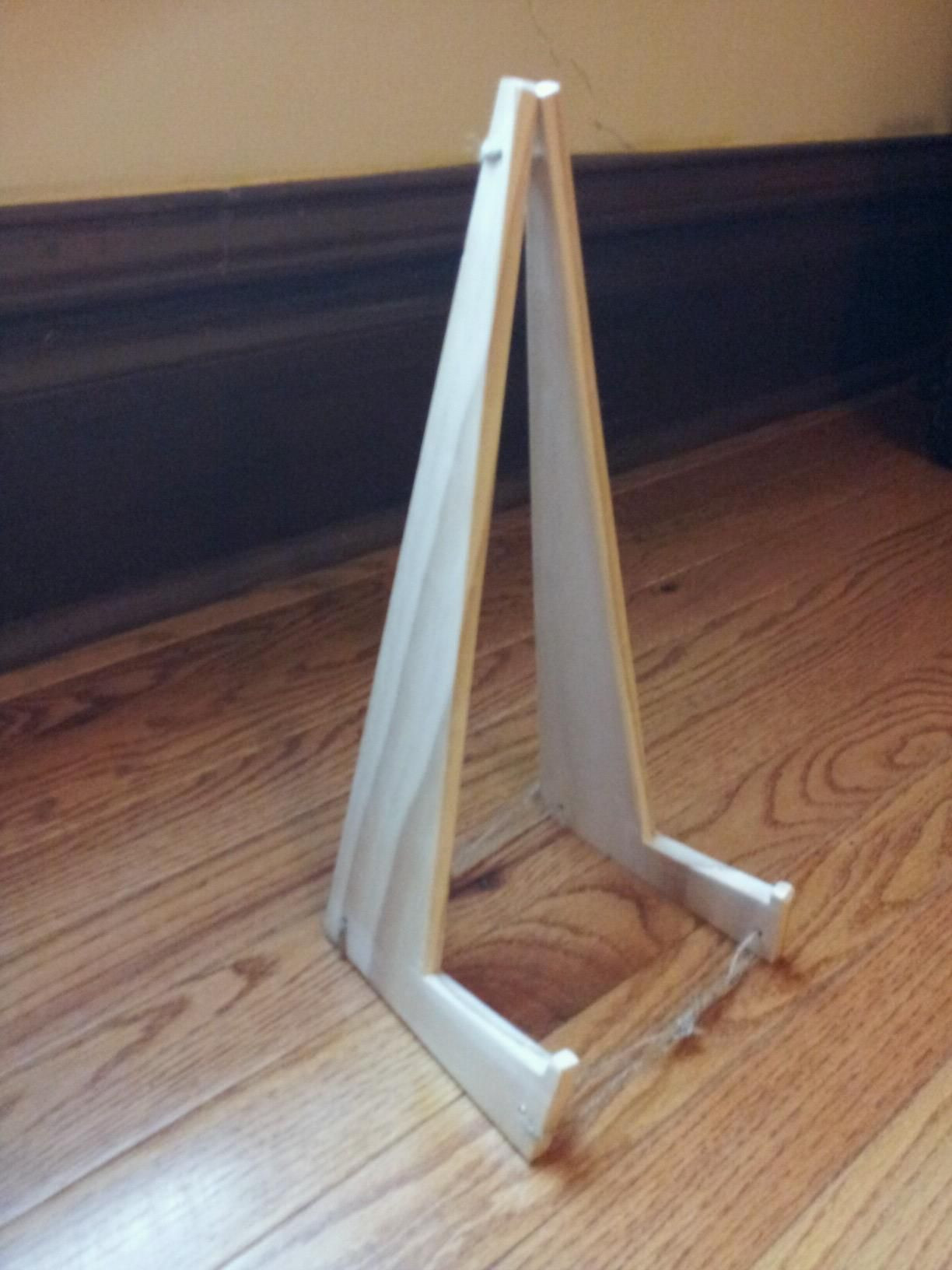 Best ideas about DIY Guitar Stand
. Save or Pin hinge at the top = easy diy collapsible guitar stand Now.