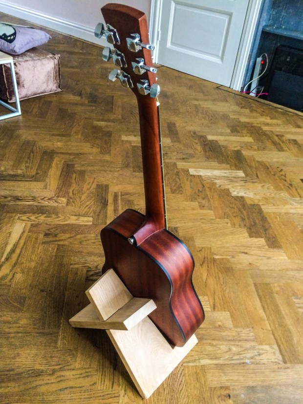 Best ideas about DIY Guitar Stand Wood
. Save or Pin Build This Simple Guitar Stand from a Single Board of Wood Now.