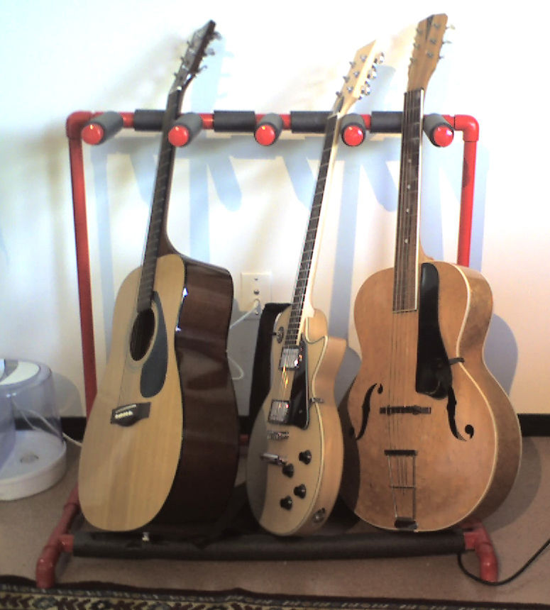 Best ideas about DIY Guitar Stands
. Save or Pin DIY pvc multiple guitar stand Now.