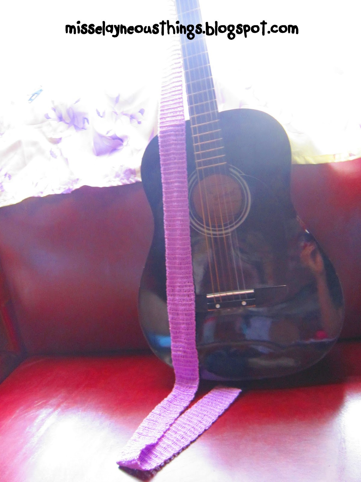 Best ideas about DIY Guitar Strap
. Save or Pin A Blog about Misselayneous Things DIY Crochet Your Own Now.