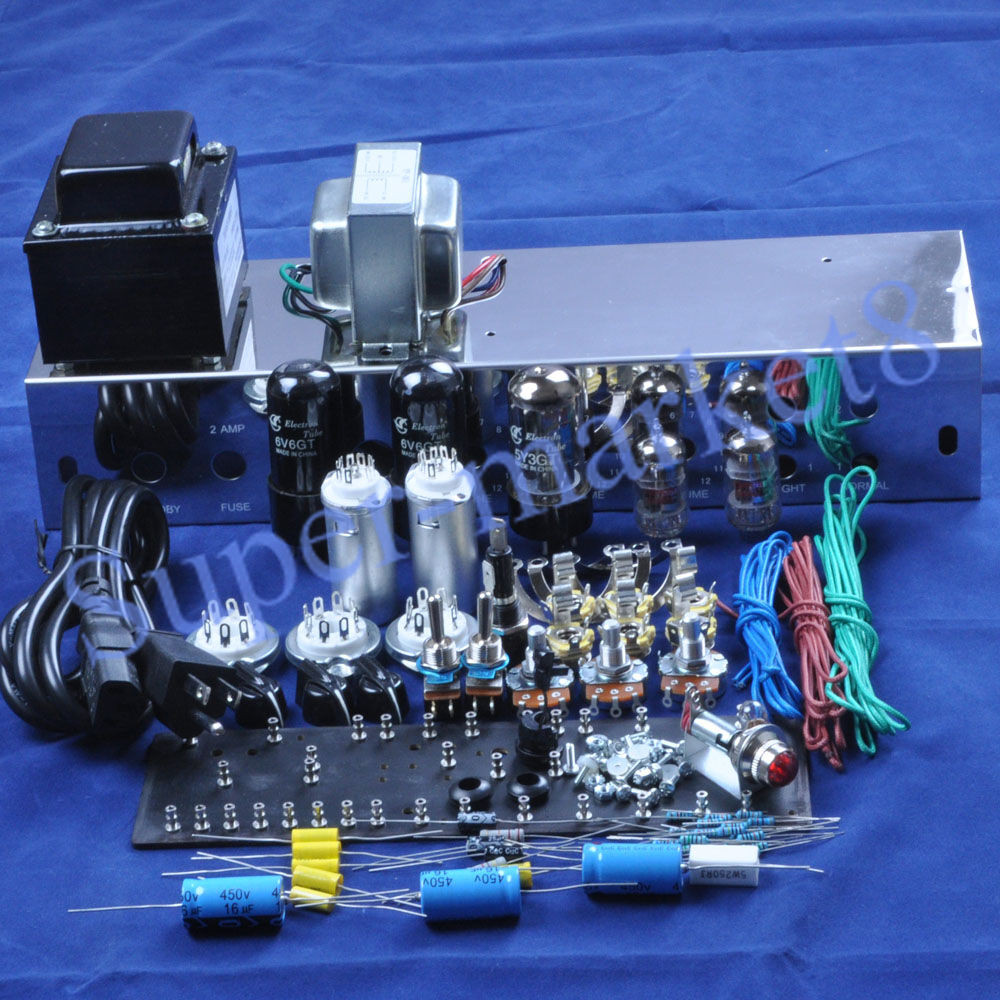 Best ideas about DIY Guitar Tube Amplifier Kit
. Save or Pin Fenders 5E3 Deluxe Guitar Tube Amp 6V6 Push Pull Kit Now.