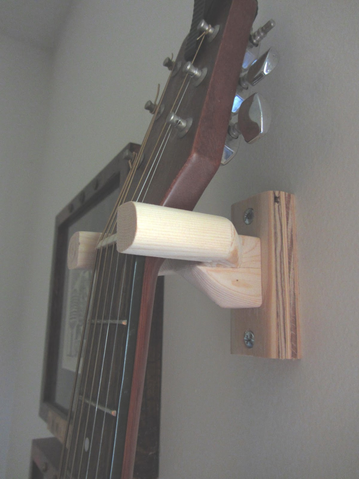 Best ideas about DIY Guitar Wall Mount
. Save or Pin Frugal For You DIY Guitar Wall Mount From Wood Scraps Now.
