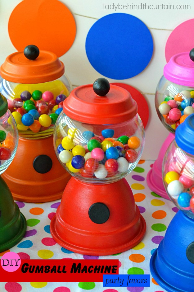 Best ideas about DIY Gumball Machine
. Save or Pin DIY Gumball Machine Party Favors Now.