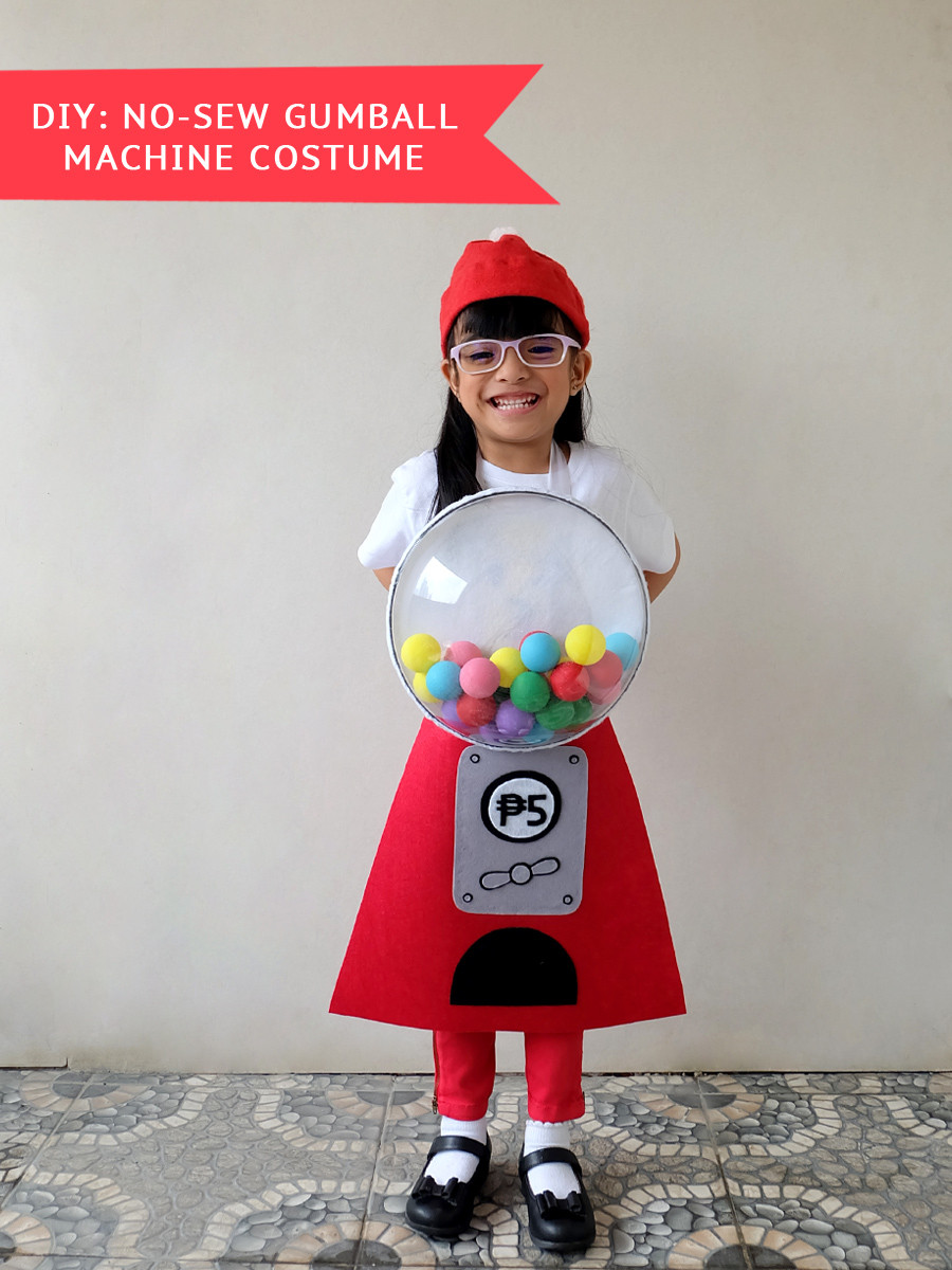 Best ideas about DIY Gumball Machine Costume
. Save or Pin DIY No Sew Gumball Machine Costume – A Crafted Lifestyle Now.