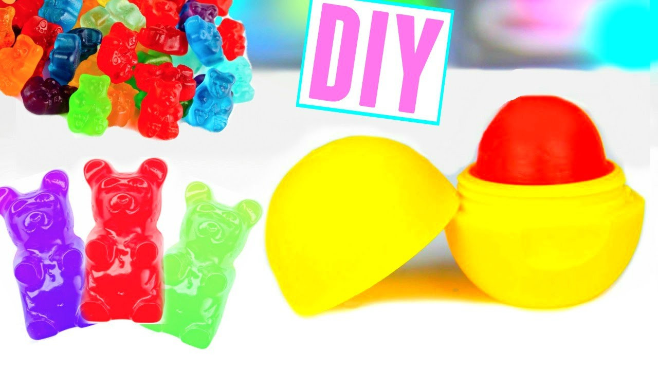 Best ideas about DIY Gummy Bears
. Save or Pin DIY EOS out of GUMMY BEARS Make Lip Balm Out Candy Now.