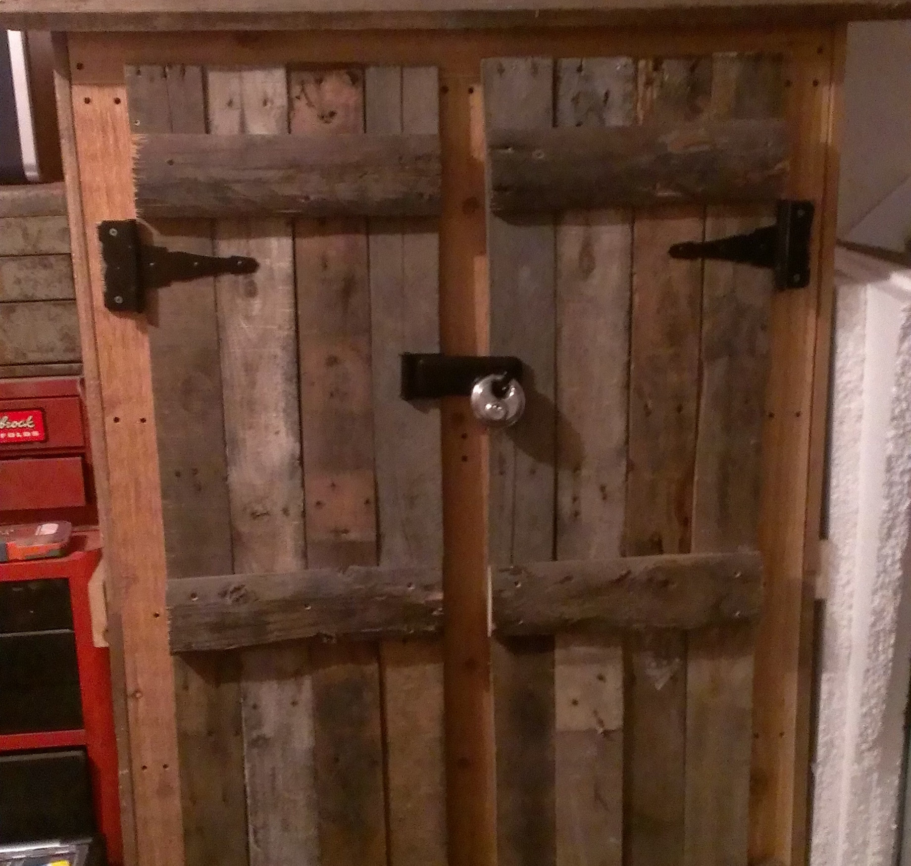 Best ideas about DIY Gun Safe
. Save or Pin Repurposed Pallets Into Gun Cabinet Now.