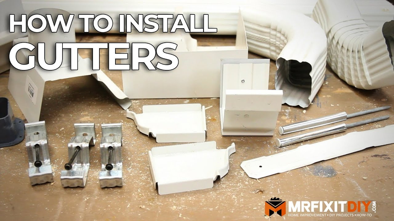 Best ideas about DIY Gutter Installation
. Save or Pin HOW TO INSTALL GUTTERS A DIY GUIDE Now.