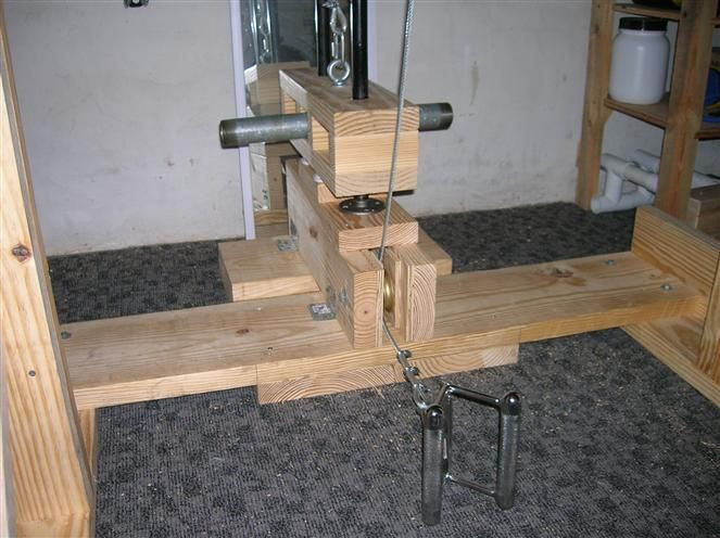 Best ideas about DIY Gym Equipment
. Save or Pin estante de la energa casera y torre de polea Now.