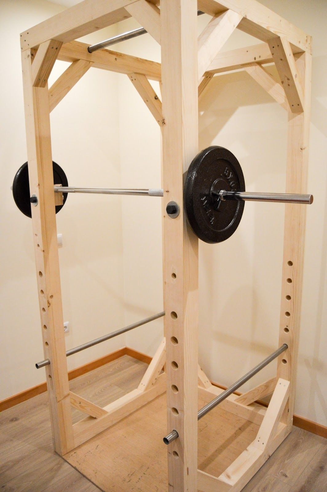 Best ideas about DIY Gym Equipment
. Save or Pin Homemade DIY Power Rack Now.