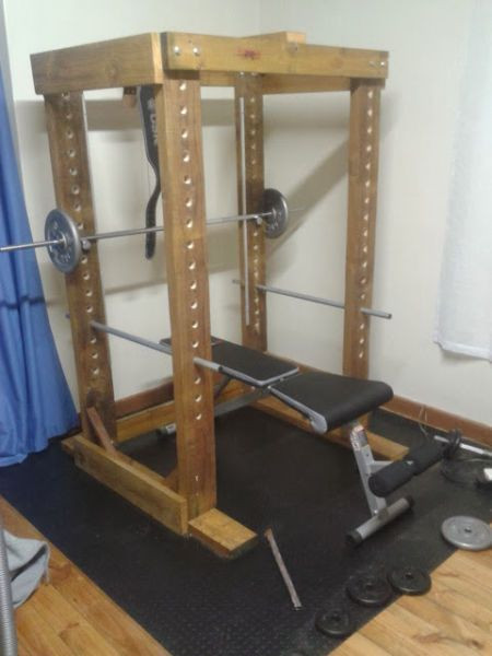 Best ideas about DIY Gym Equipment
. Save or Pin Power Rack DIY Gym Equipment Project Now.