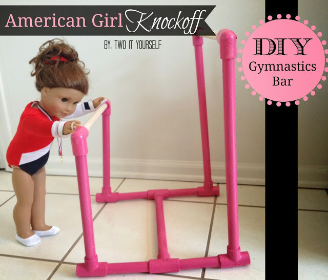 Best ideas about DIY Gymnastics Bar
. Save or Pin Two It Yourself DIY American Girl Doll Hangers the Cheap Now.